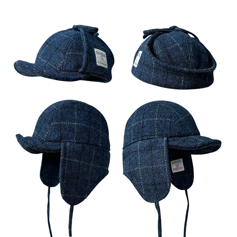 Men Women Harris Tweed Trapper - Trapper Hat Ear Flap recension och pris