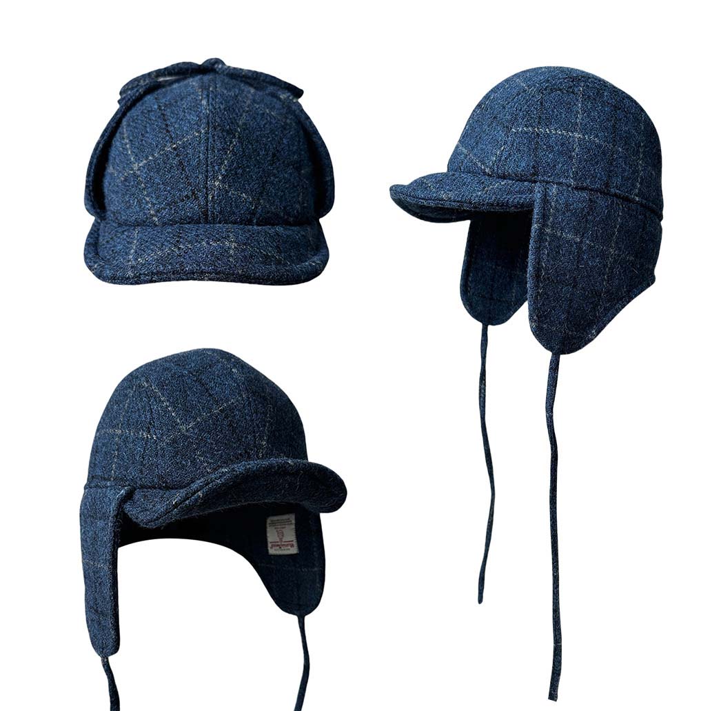Men Women Harris Tweed Trapper - Trapper Hat Ear Flap recension och pris