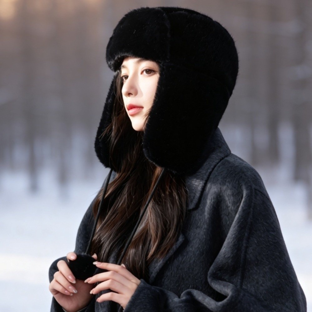 Warm Polyester Trapper Ear Fla - Winter Trapper Hat recension och pris