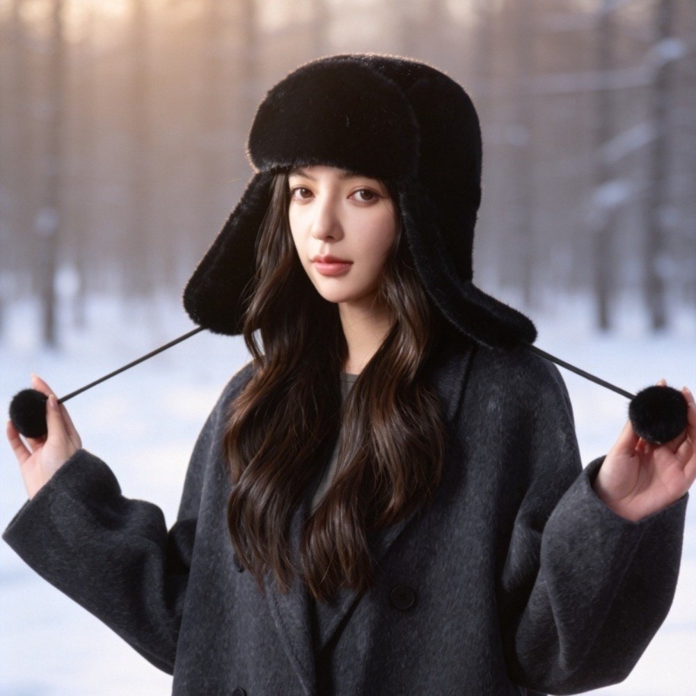 Warm Polyester Trapper Ear Fla - Winter Trapper Hat recension och pris