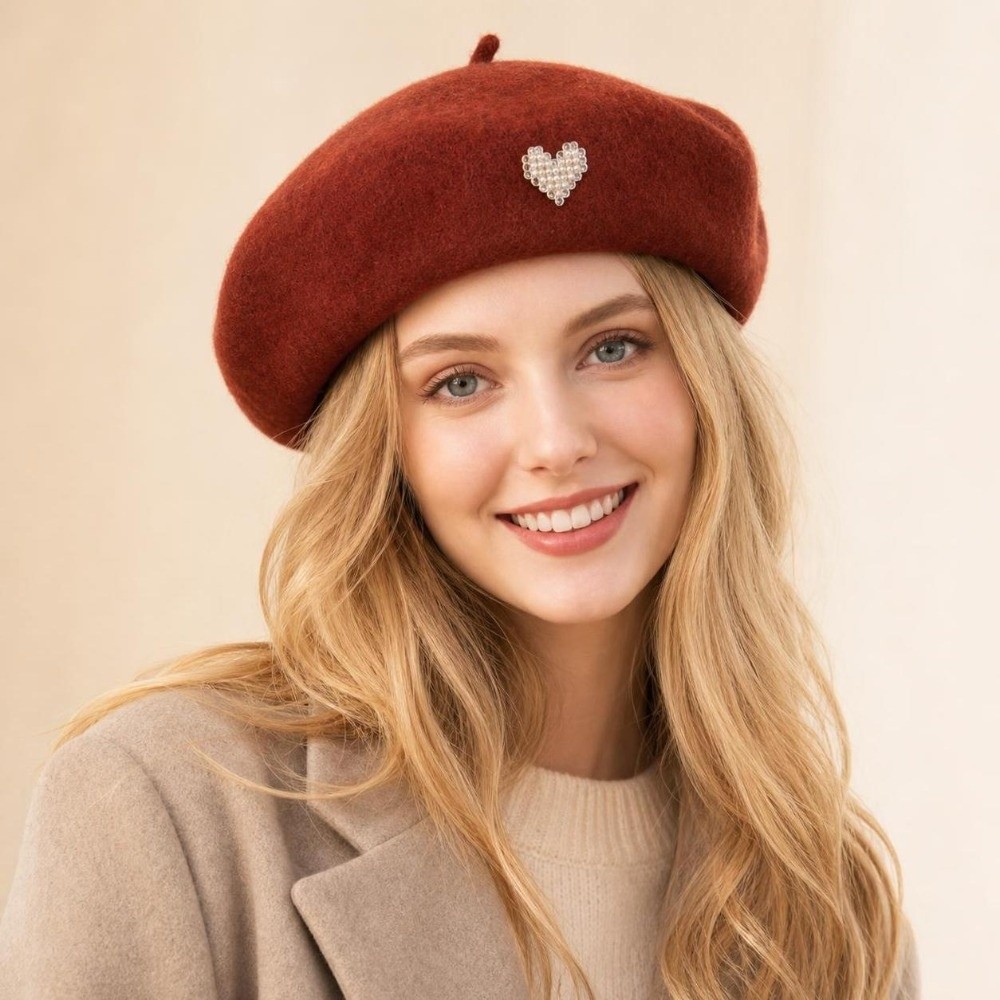 Fashion Warm Winter Wool Beret - Beret French Wool recension och pris