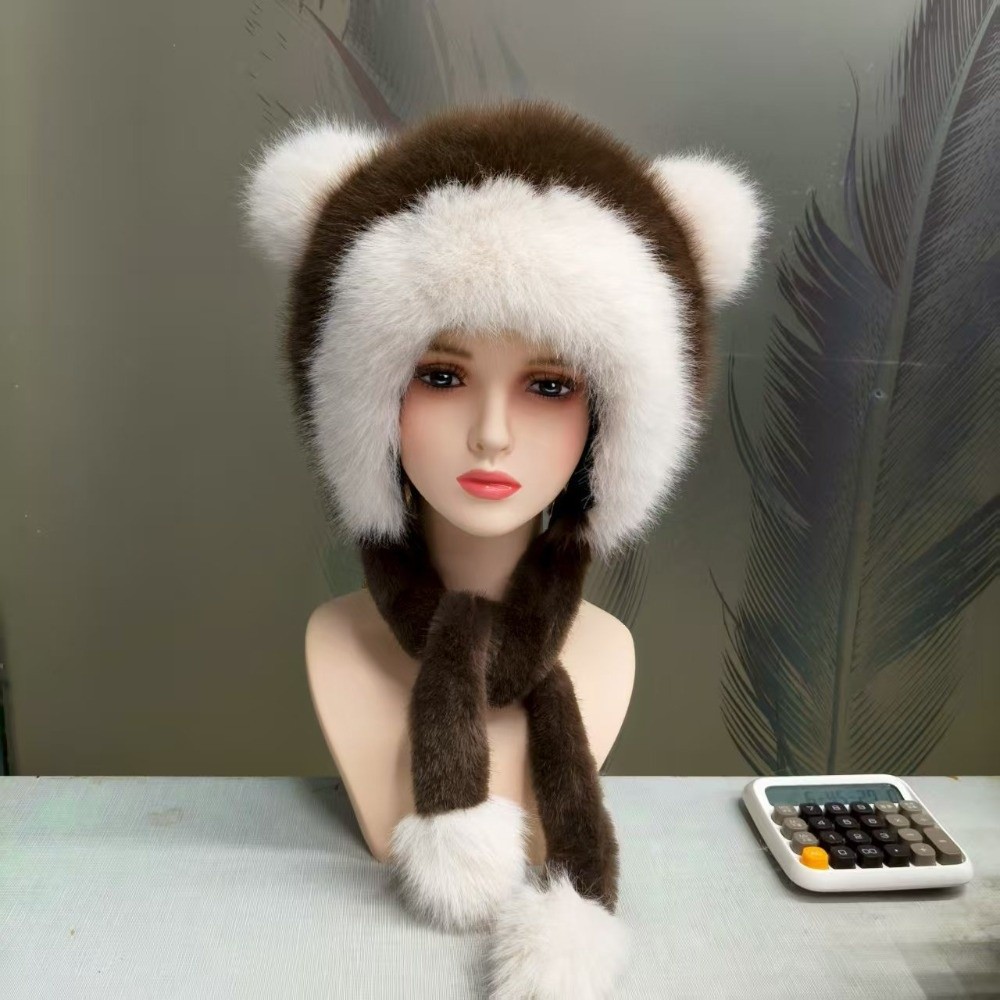 Polyester Material Faux Fur Tr - Winter Trapper Hat recension och pris