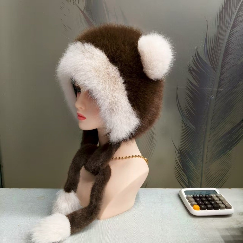 Polyester Material Faux Fur Tr - Winter Trapper Hat recension och pris