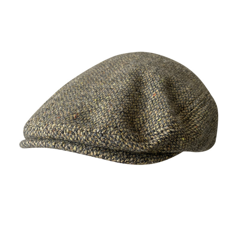 New Wool Flat Cap Men's Golf C - Newsboy Cap Ivy recension och pris