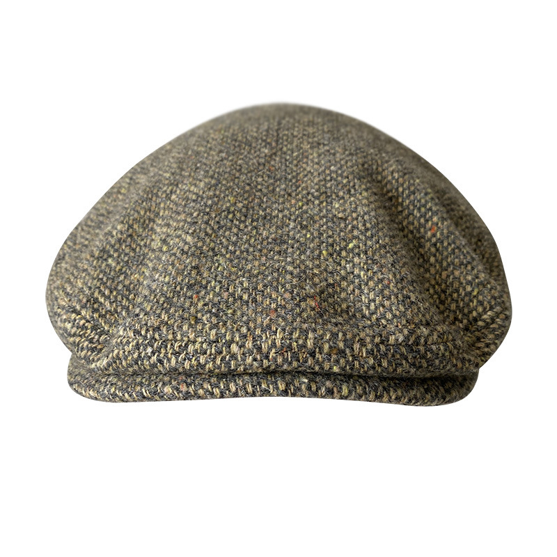 New Wool Flat Cap Men's Golf C - Newsboy Cap Ivy recension och pris