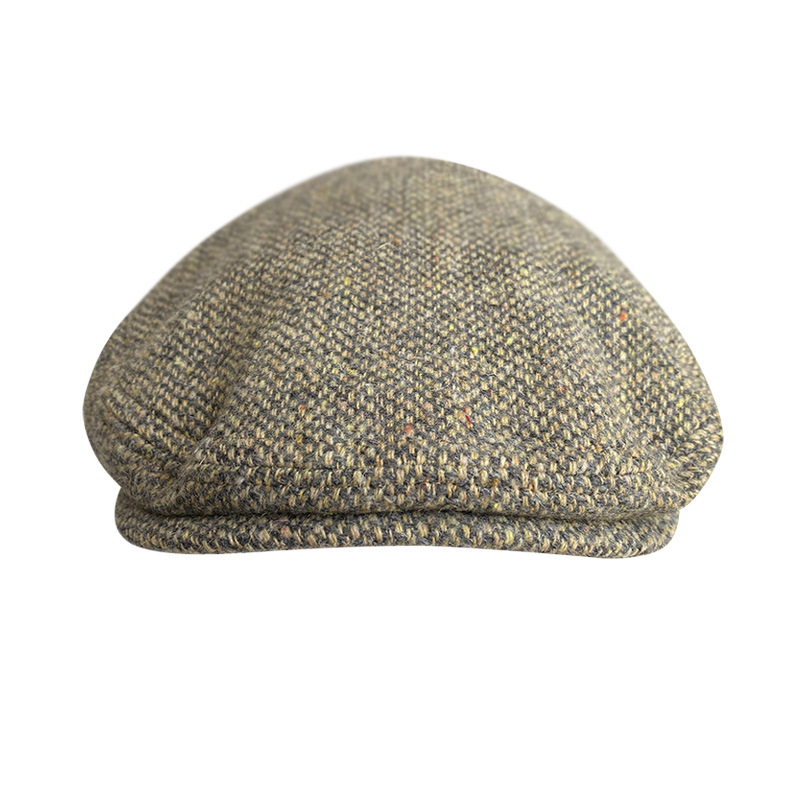 New Wool Flat Cap Men's Golf C - Newsboy Cap Ivy recension och pris