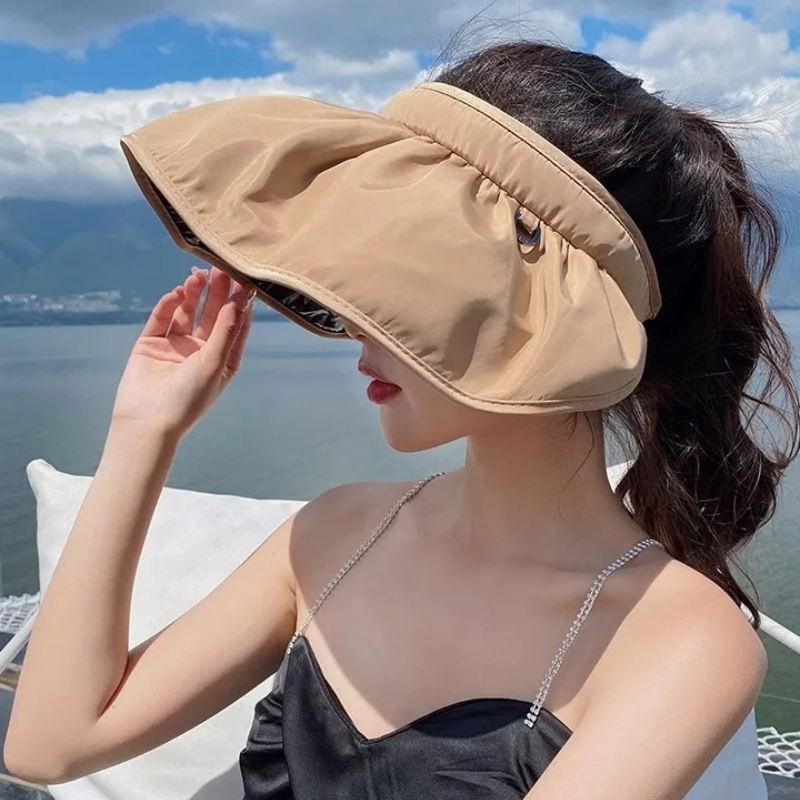 UPF50+ Foldable Headband Sun V - Visor Sun Hat recension och pris